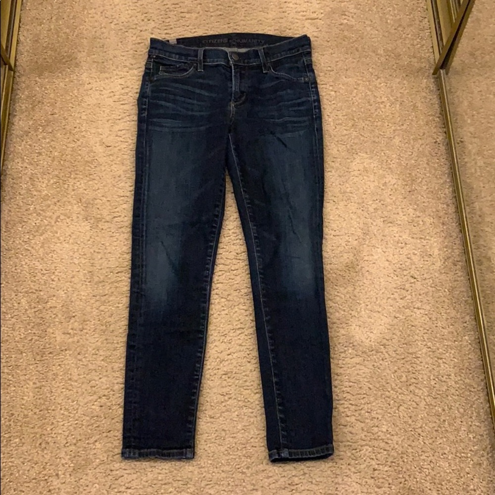 Citizens Of Humanity Dark Wash Skinny Jeans